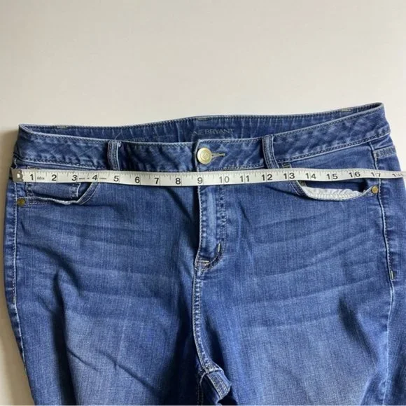 Lane Bryant, blue wash Bootcut Genius Fit jeans, size 16L - Picture 7 of 10